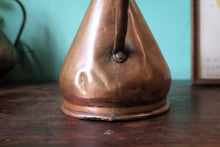 Load image into Gallery viewer, Antique Copper Quart Ale Measure With Crowned GR Verification Stamp, c.1920s–30s