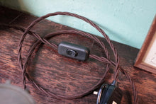 Load image into Gallery viewer, Converted Marine Brass Cylinder Passage Light – Ship’s Fitting - Rewired With New Holder -C. Mid-20th Century