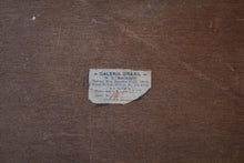 Load image into Gallery viewer, Mid-Century Brazilian Butterfly-Wing Tray With Inlaid Wood Border – Galeria Brasil, Santos – Kaleidoscopic Specimen Art, c. 1940s–60s