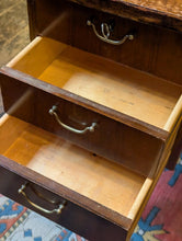 Load image into Gallery viewer, Kai Kristiansen Danish Modern Kidney Desk – 3 Drawers & Curved Drum Cupboard, c. 1960s – 130 × 64 × 73 cm