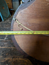 Load image into Gallery viewer, Early 20th Century Oval Wall Mirror – Carved Oak Frame with Beadwork and Scroll Details – 75 x 61 cm- Arts and Crafts