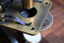 Load image into Gallery viewer, Antique Brass Microscope With Fitted Wooden Case, Objectives and Eyepieces, C.1890