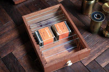 Load image into Gallery viewer, Antique Brass Microscope With Fitted Wooden Case, Objectives and Eyepieces, C.1890