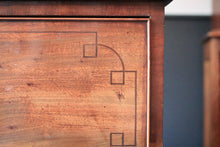 Load image into Gallery viewer, Antique C.1820 Mahogany Secretaire Sideboard With Hidden Writing Interior, Pigeonholes & Drawers – 124 × 55 × 110 cm (48.8" × 21.7" × 43.3")