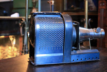 Load image into Gallery viewer, Antique Magic Lantern Projector With Perforated Body & Two Brass Lenses — Requires Rewire