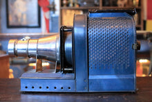 Load image into Gallery viewer, Antique Magic Lantern Projector With Perforated Body & Two Brass Lenses — Requires Rewire