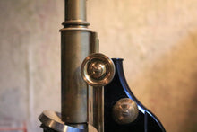 Load image into Gallery viewer, Antique Carl Zeiss Jena Brass & Enamel Laboratory Microscope With Fitted Transit Case, Working Optics, Early 20th Century