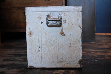 Load image into Gallery viewer, Early 20th-Century Ship’s Ice Box / Cabin Cooler — British India Steam Navigation Co. Label — 35 × 49.5 × 39 cm (13.8 × 19.5 × 15.4 in)