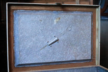 Load image into Gallery viewer, Early 20th-Century Ship’s Ice Box / Cabin Cooler — British India Steam Navigation Co. Label — 35 × 49.5 × 39 cm (13.8 × 19.5 × 15.4 in)