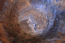 Load image into Gallery viewer, Antique Japanese Bronze Repousse Bowl With Scalloped Rim, Peacocks & Floral Panels — 30 cm (11.8")