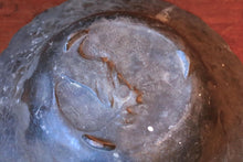 Load image into Gallery viewer, Antique Japanese Bronze Repousse Bowl With Scalloped Rim, Peacocks & Floral Panels — 30 cm (11.8")