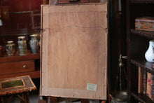 Load image into Gallery viewer, Takahashi Shōtei (Hiroaki) Woodblock Print – Figure With Parasol at Torii Gate, Signed & Sealed, Framed – 31 x 43.5 cm