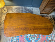 Load image into Gallery viewer, Kai Kristiansen Danish Modern Kidney Desk – 3 Drawers & Curved Drum Cupboard, c. 1960s – 130 × 64 × 73 cm