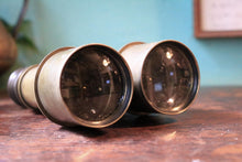 Load image into Gallery viewer, Antique Brass Opera Glasses / Binoculars With Rich Patina And Working Focus Wheel – Late 19th To Early 20th Century – Height 10.1 cm (4")