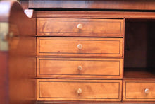 Load image into Gallery viewer, Antique C.1820 Mahogany Secretaire Sideboard With Hidden Writing Interior, Pigeonholes & Drawers – 124 × 55 × 110 cm (48.8" × 21.7" × 43.3")