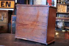 Load image into Gallery viewer, Antique Miniature Chest Of Drawers / Apprentice Style Collector’s Cabinet – 35 x 33 x 21cm