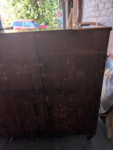 Load image into Gallery viewer, Regency Mahogany Chest Of Drawers With Column Sides 122 x 130 x 60cm