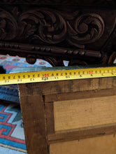 Load image into Gallery viewer, Antique Green And Gilt Gustavian Trumeau / Wall Mirror With Cherub Putti Painting