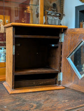 Load image into Gallery viewer, Antique Arts and Crafts Oak Smoker’s Cabinet C.1910