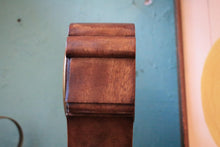 Load image into Gallery viewer, Antique Art Nouveau Mantel Clock In Carved Mahogany – 28 cm Tall (11")