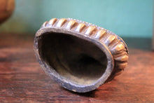 Load image into Gallery viewer, Vintage Cast Bronze Seated Buddha Statue With Lotus Base Small Altar Figure Approx 10cm