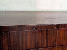 Load image into Gallery viewer, Regency Mahogany Chest Of Drawers With Column Sides 122 x 130 x 60cm