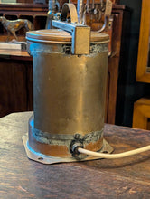 Load image into Gallery viewer, Vintage Brass Ship’s Port Bulkhead Navigation Light – Red Table Lamp - 31cm