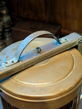 Load image into Gallery viewer, Vintage Brass Ship’s Port Bulkhead Navigation Light – Red Table Lamp - 31cm