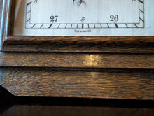 Load image into Gallery viewer, Edwardian Arts And Crafts Oak Wall Barometer - Working English Weather Station