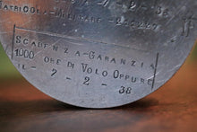 Load image into Gallery viewer, Vintage 1930's Italian Aviation Airplane Ashtray Sculpture - Machined Aluminum Desk Ashtray - 27 Cm / 10.6 In