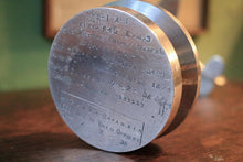 Load image into Gallery viewer, Vintage 1930's Italian Aviation Airplane Ashtray Sculpture - Machined Aluminum Desk Ashtray - 27 Cm / 10.6 In