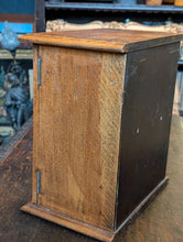 Load image into Gallery viewer, Antique Arts and Crafts Oak Smoker’s Cabinet C.1910