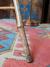 Load image into Gallery viewer, Vintage Bamboo & Cane Tripod Plant Stand Or Occasional Table - 69cm