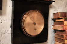 Load image into Gallery viewer, Antique Wall Barometer In Ebonised Wooden Case