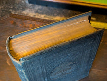 Load image into Gallery viewer, Antique Brown’s Self-Interpreting Family Bible, Thomas C. Jack Edinburgh, Coloured Plates, Ornate Metal Clasps, Large Victorian Volume