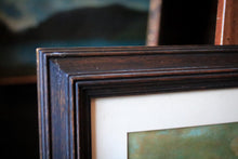 Load image into Gallery viewer, Stormy Seascape With Clipper And Icebergs — Signed Vintage Oil On Canvas In Gilt Frame