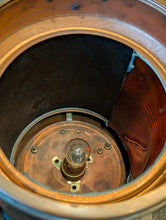 Load image into Gallery viewer, Vintage Brass Ship’s Port Bulkhead Navigation Light – Red Table Lamp - 31cm