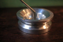 Load image into Gallery viewer, Vintage 1930's Italian Aviation Airplane Ashtray Sculpture - Machined Aluminum Desk Ashtray - 27 Cm / 10.6 In