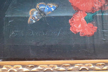 Load image into Gallery viewer, Large Floral Still Life Oleograph Print In Ornate Gilt Frame - 84 x 97 cm