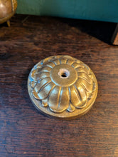 Load image into Gallery viewer, Vintage Gilt Wood 5-Arm Chandelier Rewired, Neoclassical Ceiling Light, 52cm Tall x 49cm Wide