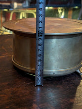 Load image into Gallery viewer, Vintage Smiths Astral Brass Bulkhead Ship’s Clock With Key - Nautical Maritime Wall Clock