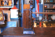 Load image into Gallery viewer, Antique Victorian Mantel Clock With Architectural Columns – 46cm / 18.1" Tall