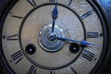 Load image into Gallery viewer, Antique Victorian Mantel Clock With Architectural Columns – 46cm / 18.1" Tall