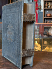 Load image into Gallery viewer, Antique Brown’s Self-Interpreting Family Bible, Thomas C. Jack Edinburgh, Coloured Plates, Ornate Metal Clasps, Large Victorian Volume