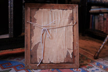 Load image into Gallery viewer, Antique Gilt Wood & Gesso Wall Mirror- Rococo - Gold Frame - 38 x 46 cm