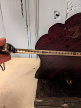 Load image into Gallery viewer, Antique Carved Wooden Corner Wall Brackets Pair - Gothic Revival Grotesque Mask Corbels - 21cm Tall x 23cm