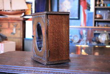 Load image into Gallery viewer, Antique Oak Smoker’s Cabinet With Oval Glazed Door - Tobacco Cabinet - 17 x 22 x 30.5 cm