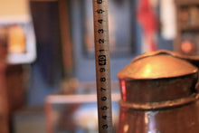 Load image into Gallery viewer, Antique Large Copper Lidded Water Jug - Rustic Farmhouse Ewer Pitcher - 41cm / 16.1in