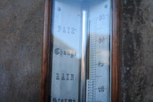 Load image into Gallery viewer, Antique Victorian Marine Stick Wall Barometer & Thermometer - Whyte of Glasgow