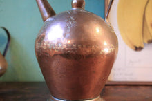 Load image into Gallery viewer, Antique Middle Eastern Copper Ewer - Long Spout Water Pitcher - 30 Cm Tall